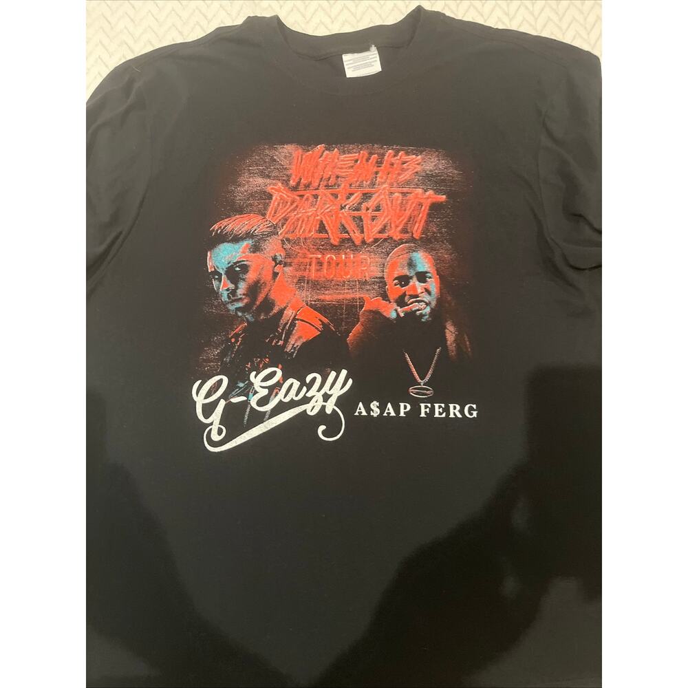 G-Eazy 2016 Official 'When It's Dark Out' Tour Concert T-Shirt Size L No Size T